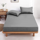 Drap Housse 180x200 Gris