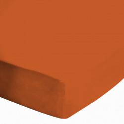 Drap housse 160x200 Cuivre BT 27 cm