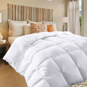 Couette naturelle en plume 140x200