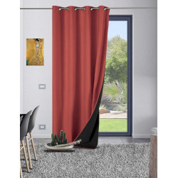 Rideau GALENA Isolant thermique à  Œillets 140x260