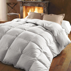 couette naturelle pour lit deux places 70 % plumettes et 30% duvet origine France
