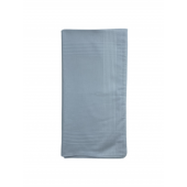 Lot de 6 Mouchoirs de Travail Blanc 100% coton 40x40cm