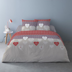 Housse de couette petits cœurs
