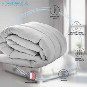 Caractéristiques de la couette tempérée 90 % duvet