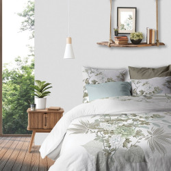 Housse de couette 100 % coton Lobia 240x220 dans chambre
