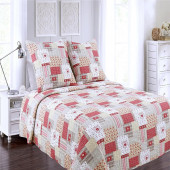 Couvre lit boutis Chamonix - 230x250 - 2 places