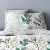 Zoom taies vendues avec Housse de couette 100 % coton Summer flower