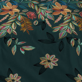 Parure de draps Summer Flower 3 à 4 pièces pur coton zoom motifs