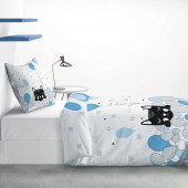 Housse de couette Pussycat Blue 140x200